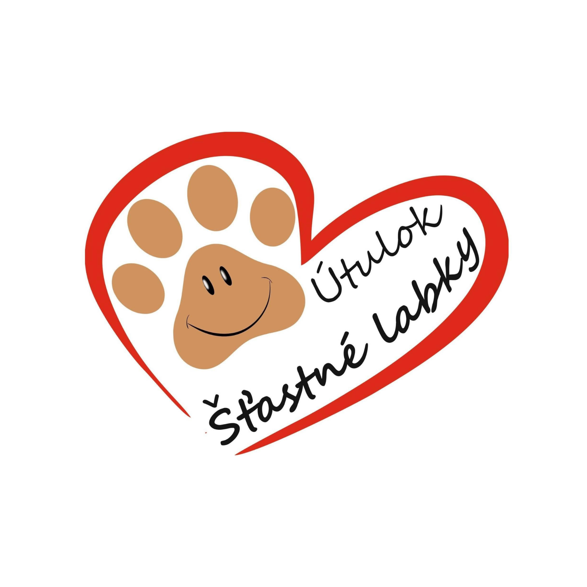 utulok stastne labky logo